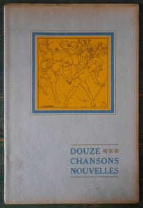 Douze Chansons Nouvelles pour les Enfants. Musique de Georges L.J. Alexis. Paroles de Mme M. Horion-Delcheff. Illustrations d'Em. Berchmans.