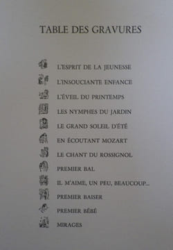 Jeunesse.  12 eaux-Fortes originales de Marianne Clouzot présentées par Gérard d'Houville.. [HOUVILLE (Gérard d')] - CLOUZOT (Marianne).