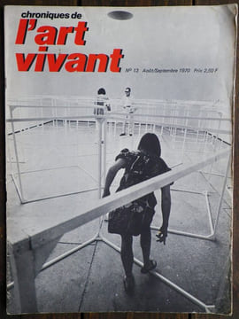 Chroniques de l'Art Vivant N°13.. [COLLECTIF] - Chroniques de l'Art Vivant.