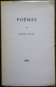 Poèmes.