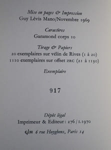 Poèmes.