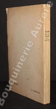 Essai sur le livre de qualité. Préface d'Edmond Pognon.. VICTOR-MICHEL (V.P.).