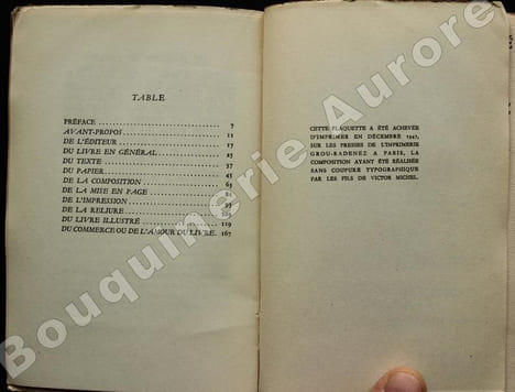 Essai sur le livre de qualité. Préface d'Edmond Pognon.. VICTOR-MICHEL (V.P.).