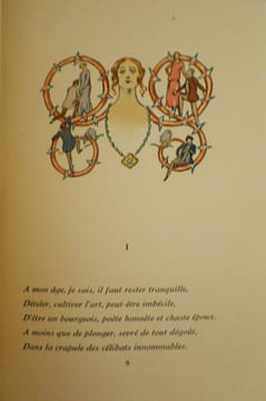 Poésies de Paul Verlaine. Elégies. Illustrations de André Cahard.. [CAHARD (André)] - VERLAINE (Paul).