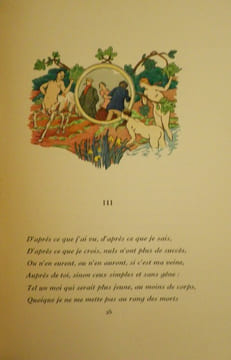 Poésies de Paul Verlaine. Elégies. Illustrations de André Cahard.. [CAHARD (André)] - VERLAINE (Paul).