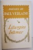 Poésies de Paul Verlaine. Liturgies intimes. Illustrations de G. Assire.. [ASSIRE (G.)] - VERLAINE (Paul).