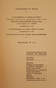Poésies de Paul Verlaine. Liturgies intimes. Illustrations de G. Assire.
