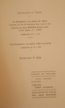 Poésies de Paul Verlaine. La Bonne Chanson. Illustrations de Paul Guignebault.. [GUIGNEBAULT (Paul)] - VERLAINE (Paul).