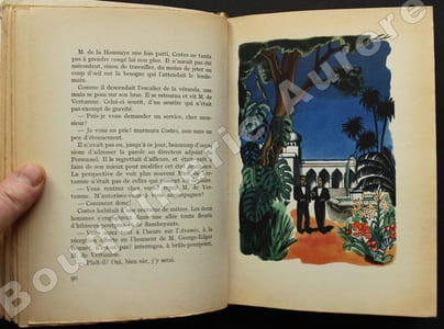 Lunegarde - Gravures sur bois en couleurs de Désiré Acket.