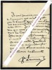 Lettre autographe signée de Jean-Paul LAURENS, peintre et sculpteur français.. Jean-Paul LAURENS (1838-1921) - Peintre et sculpteur français.