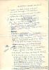 Page manuscrite de la pièce de théâtre Maguelone de Maurice Clavel, Ecrivain, journaliste, philosophe français.. Maurice CLAVEL (1920-1979) - ...