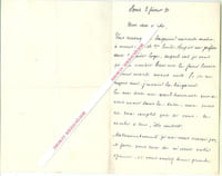 Lettre autographe signée d'Albert Delpit, Romancier et auteur dramatique, travaille pour des revues créées par Alexandre Dumas, Il affronta en duel Alphonse Daudet.