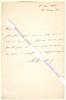 Lettre autographe signée d'Emile de Girardin, Journaliste et homme politique français.. Emile de GIRARDIN (1806-1881) - Journaliste et homme politique ...