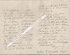 Lettre autographe signée de Nicolas Anne Théodule CHANGARNIER (1793-1877) - Général et homme politique français, ancien Gouverneur de l'Algérie. . ...