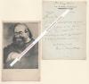 Lettre autographe signée d'Edouard Drumont (1844-1917).. Edouard DRUMONT (1844-1917) - Journaliste, polémiste et écrivain français, fondateur du ...