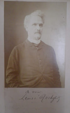 Lettre autographe signée d'Henri ROCHEFORT (1831-1913).. Henri ROCHEFORT, Victor Henri de Rochefort-Luçay (1831-1913).