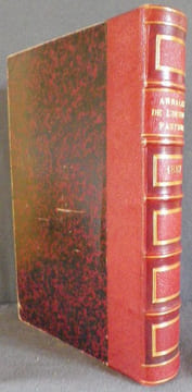 Annales de l'Institut Pasteur (Journal de Microbiologie) - Tome Premier - 1887. Publiées sous le patronage de M. Pasteur.. [PASTEUR (Louis)] - DUCLAUX ...