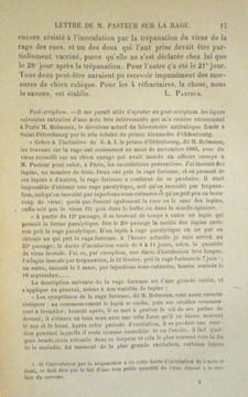 Annales de l'Institut Pasteur (Journal de Microbiologie) - Tome Premier - 1887. Publiées sous le patronage de M. Pasteur.. [PASTEUR (Louis)] - DUCLAUX ...
