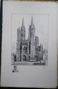 La Cathédrale de Coutances (Manche).
