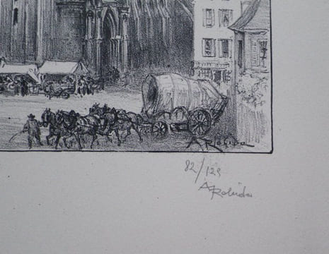 La Cathédrale de Coutances (Manche). . ROBIDA (Albert).