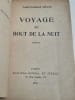 Voyage au bout de la nuit . Louis-Ferdinand C&eacute;line 