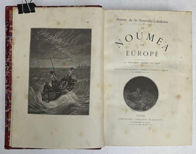 Retour de la Nouvelle-Calédonie. De Nouméa en Europe / [Henri Rochefort] ; dessins de Denis, Desjours, V. Gilbert... [et al.] - Histoire des prolétaires depuis les temps les plus reculés  / par Yves Guyot et Sigismond Lacroix [2 titres en 1 volume]