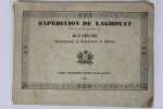Expédition de Laghouat dirigée en mai et juin 1844. [Algérie] MAREY-MONGE Guillaume-Stanislas