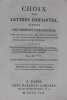 Choix des lettres édifiantes, écrites des missions étrangères, avec des additions, des notes critiques, et des observations pour la plus grande ...
