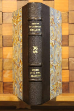 Récits d’un vieil alsacien, avec une préface de Maurice Barrès et 84 dessins de Frédéric Régamey. [Alsace] RéGAMEY, Jeanne et Frédéric