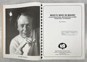 Bart Whaley’s Who’s Who in Magic :an International Biographical Guide vFrom Past to Present. Second Printing par [Magie] WHALEY, Bart - Image 3
