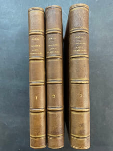 études sur les tragiques grecs ou examen critique d’Eschyle, de Sophocle et d’Euripide précédé d’une histoire générale de la tragédie grecque / par M. Patin... [3 volumes]