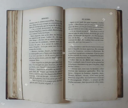 Mémoires de Luther écrits par lui-même . traduits et mis en ordre par Jules Michelet,.... Suivis d'un Essai sur l'histoire de la religion, et des ...