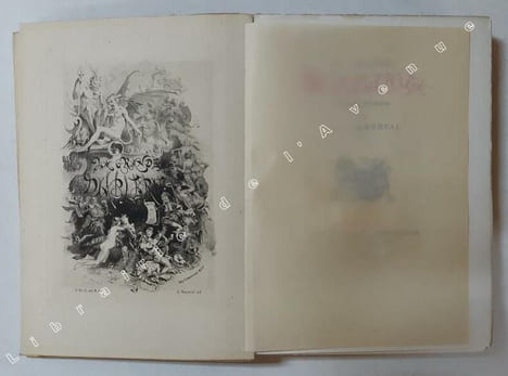 La Grande Diablerie, poème du XVe siècle. Illustrations de Gustave Fraipont. AMERVAL, éloy d’ ; FRAIPONT, Gustave, ill.