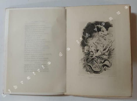 La Grande Diablerie, poème du XVe siècle. Illustrations de Gustave Fraipont. AMERVAL, éloy d’ ; FRAIPONT, Gustave, ill.
