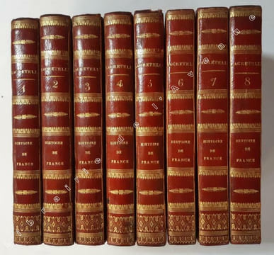 Histoire de France, pendant le dix-huitième siècle [8 volumes]. 2e édition. LACRETELLE, Charles