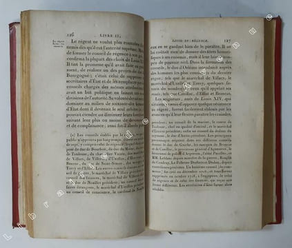 Histoire de France, pendant le dix-huitième siècle [8 volumes]. 2e édition. LACRETELLE, Charles