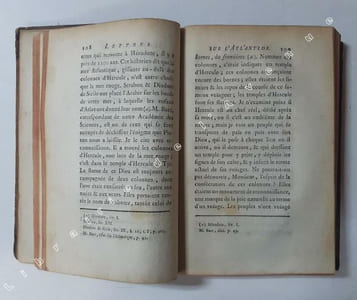 Lettres sur l'Atlantide de Platon et sur l'ancienne histoire de l'Asie. Pour servir de suite aux lettres sur l'origine des sciences, adressées à M. de Voltaire par M. Bailly...