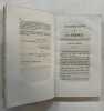 Consid&eacute;rations sur la France [suivi de] Essai sur le principe g&eacute;n&eacute;rateur des constitutions politiques et des autres institutions humaines [2 ouvrages ...