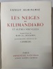Oeuvres complètes volume VII : Les neiges du Kilimandjaro. Cinquante mille dollars et autres nouvelles. Hemingway Ernest ; Duhamel Marcel (traduction) ...