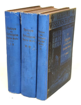 Heinrich Cornelius Agrippa's von Nettesheim Magische Werke [5 volumes en 3 tomes]. Agrippa, Henri Corneille 