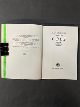 Code. Lambert Jean-Clarence