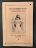 Les feuillets roses. L’effeuillée rose. Revue de Litérature Erotique numéro 1 (Mai 1991). 