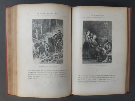 Les voyages extraordinaires. Robur-le-Conquérant - Un billet de loterie, n° 9672, suivi de Frritt - Flacc [2 ouvrages en 1 volume]. VERNE, Jules