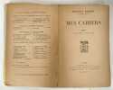 Mes cahiers [11 volumes]. Introduction de Philippe Barr&egrave;s. BARR&egrave;S, Maurice