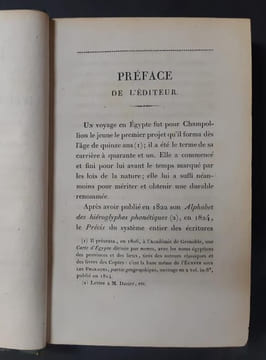 Lettres écrites d'Egypte et de Nubie en 1828 et 1829. /  par Champollion le jeune. Collection complète accompagnée de trois mémoires inédits et de ...