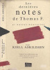 Les dernières notes de Thomas F. et autres nouvelles. Askildsen Kjell