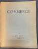 Commerce cahier VI. Hiver 1925. [Commerce cahiers trimestriels publiés par les soins de Paul Valéry, Léon-Paul Fargue, Valery Larbaud] ; Teste Edmond ...