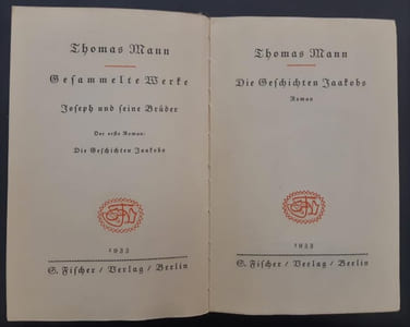 Die Geschichten Jaakobs, roman