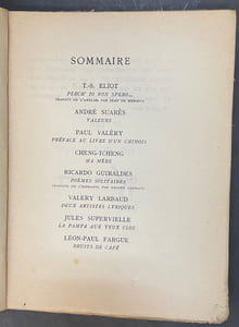 Commerce cahier XV. Printemps 1928