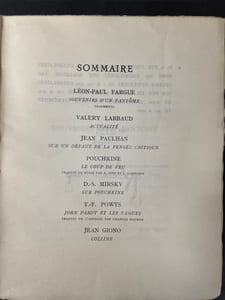 Commerce cahier XVI. Eté 1928